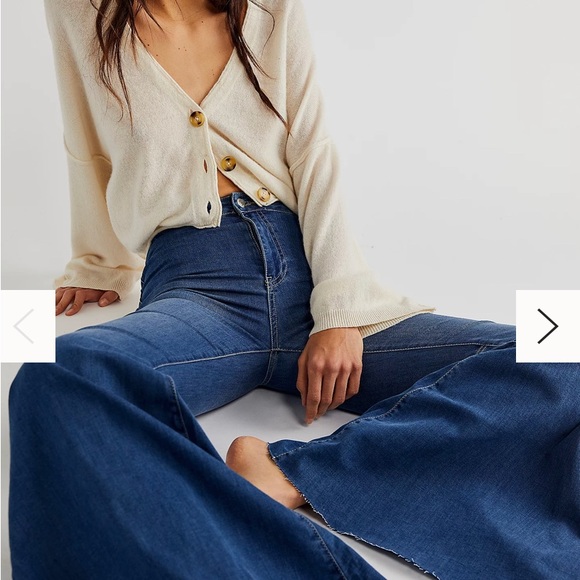 Free People - Just Float on Flare Jeans - NWT - Picture 8 of 8